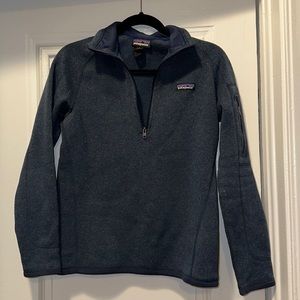 Patagonia Small quarter zip, navy